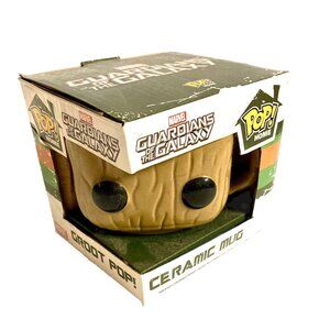 Funko POP! Groot Mug Guardians of the Galaxy Toy 12 Ounce 3D Ceramic Cup Marvel